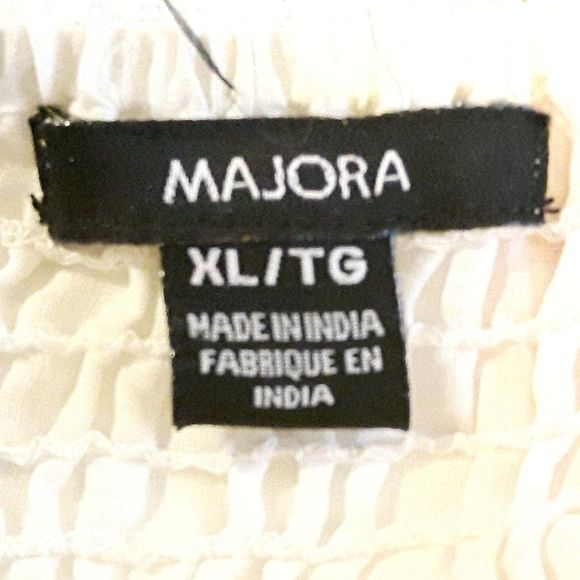 White Marilyn Style Halter Dress 100% Cotton Size XL - Picture 2 of 3